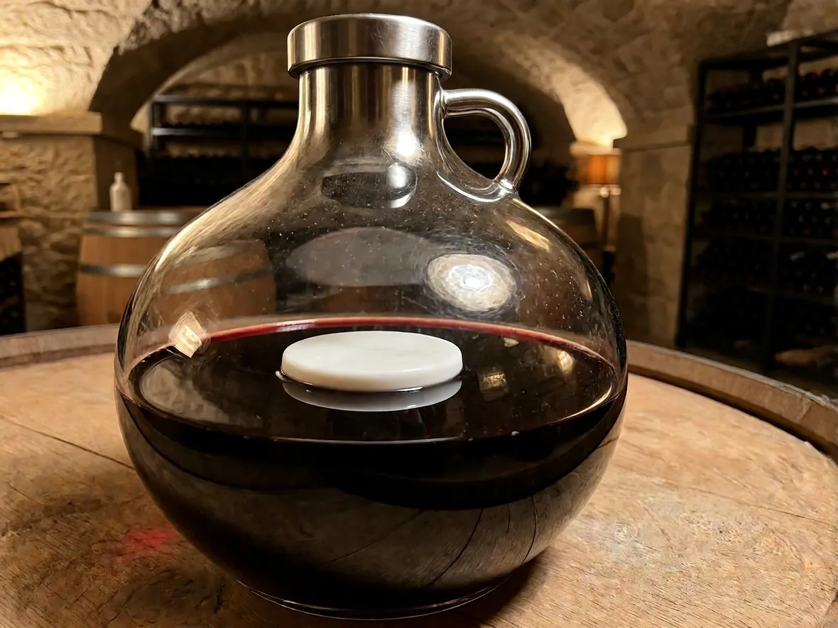 Perché usare il galleggiante nel vino sfuso