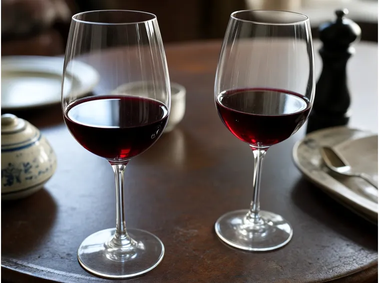 calici da vino rosso