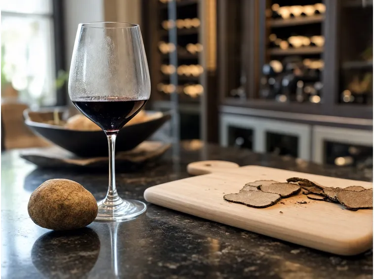 Errori comuni e servizio dei vini da abbinare al tartufo bianco