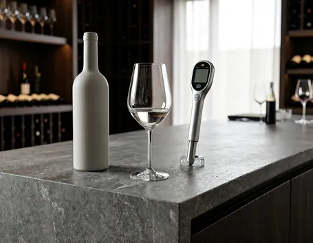 Preparazione al servizio del vino novello