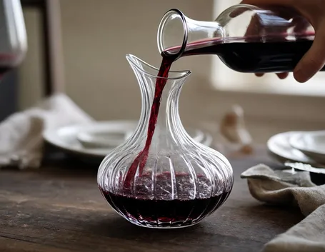 decantazione vino