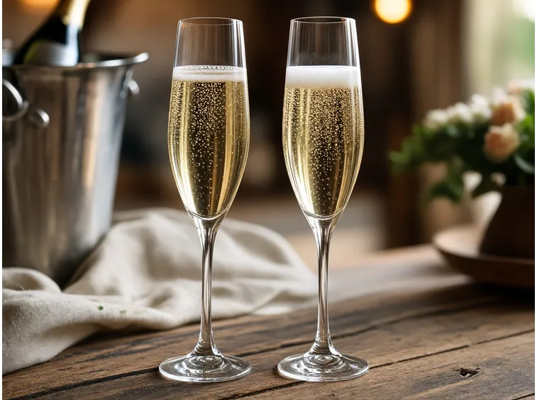 due flutes spumante