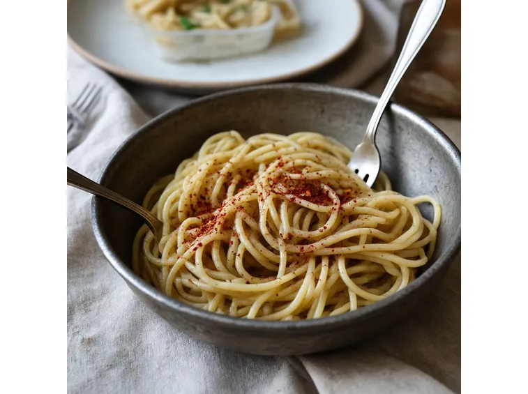aglio olio e peperoncino