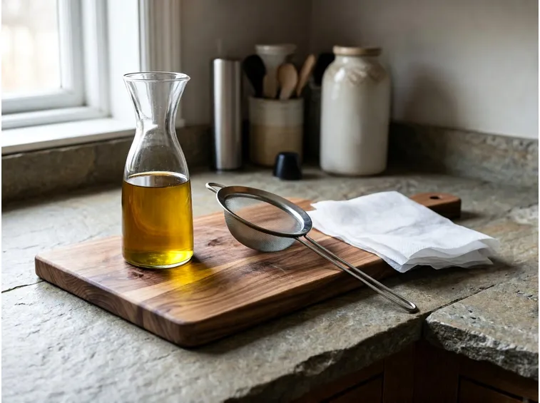 Riutilizzare l'olio di frittura: quando si può e quando è meglio evitare