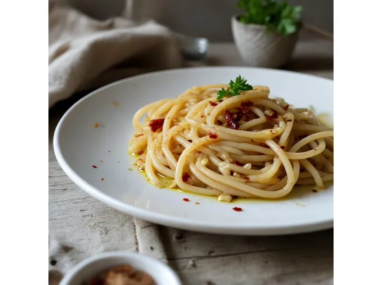 pasta aglio olio e peperoncino