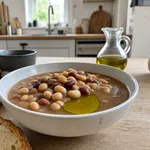 Perché sulla zuppa di legumi l'olio va aggiunto a crudo