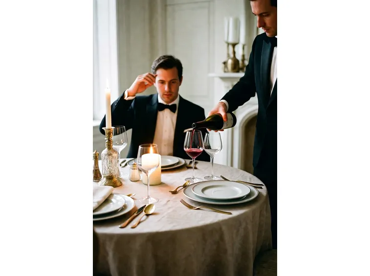 servire vino