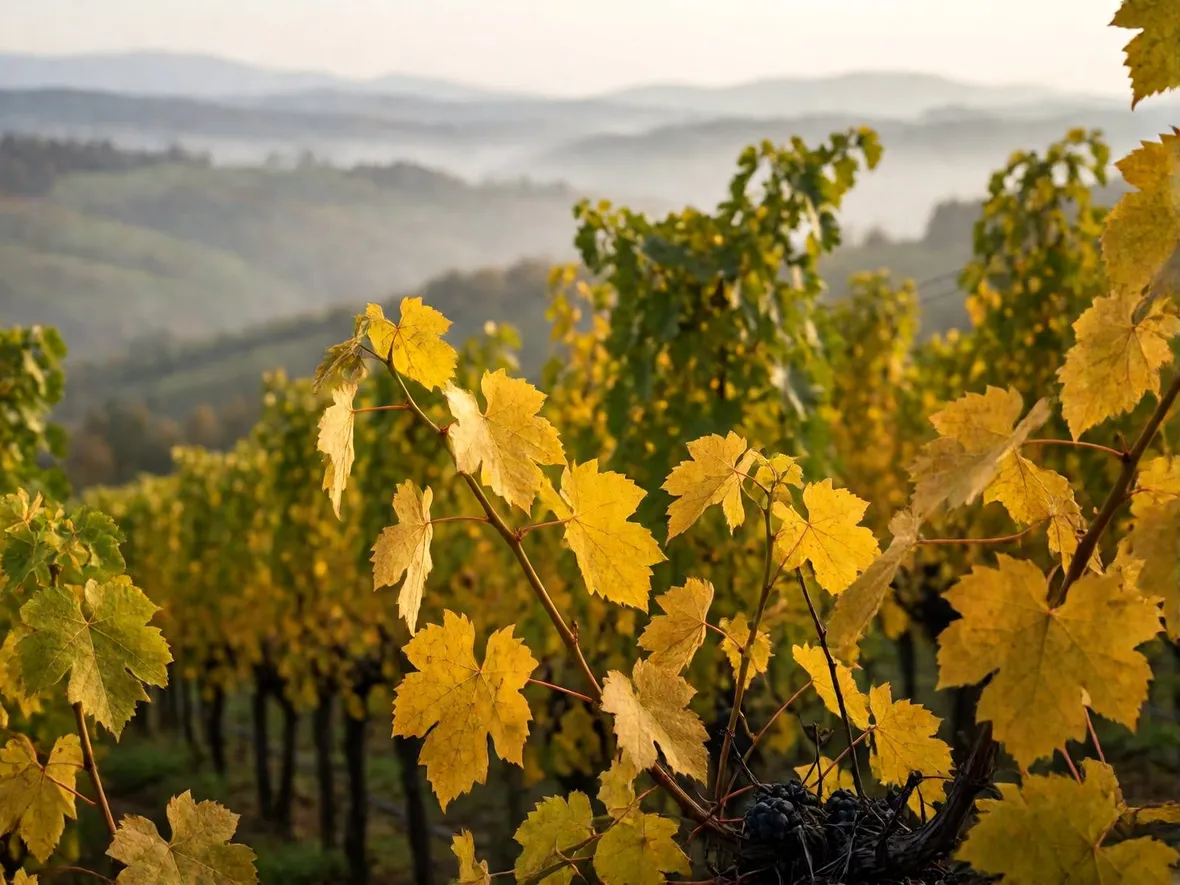 Quando andare: foliage dei vigneti e tempi della vendemmia
