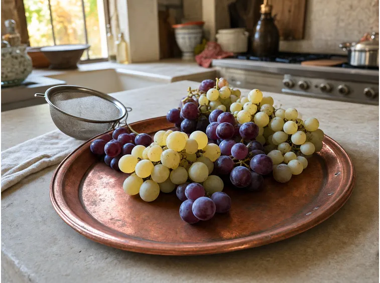Quale uva scegliere e come preparare il mosto da cuocere