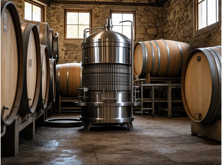 Pigiatura invernale e fermentazione lenta fino a un vino secco