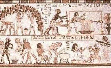egizi e vino
